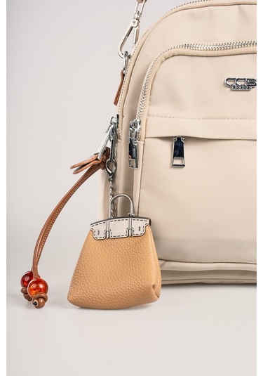 Ççs Kadın Sırt Çantası Ccs18024 Bej Bej