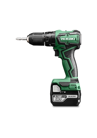 Hikoki DV18DD 18V/5Ah. 55Nm Kömürsüz Şarjlı Darbeli Matkap