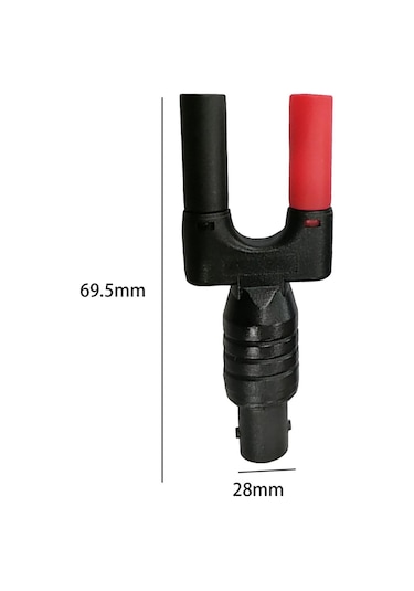 Suntek Bnc Dişi Fiş - İki Banana Jack Soket Adaptörü Yedek