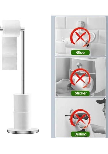 Kağıt Havluluk Banyo Paslanmaz Çelik Zemine Monte Tuvalet Kağıdı Diğer