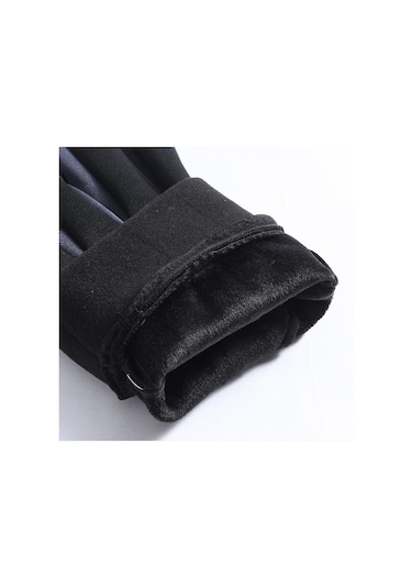 Sımıcg Kışlık Kadın Termal Eldiven - Siyah