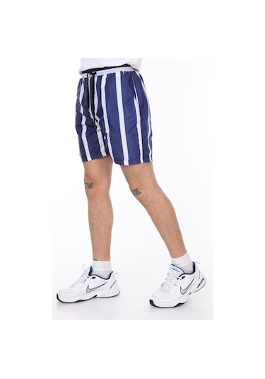 3 Cepli Erkek Deniz Şortu Es21-34 Lacivert