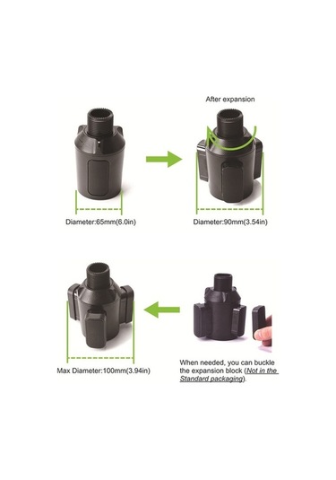 Dancemonkey Araba Bardak Ve Telefon Tutucu - Yeşil, Pratik Tasarım Yeşil