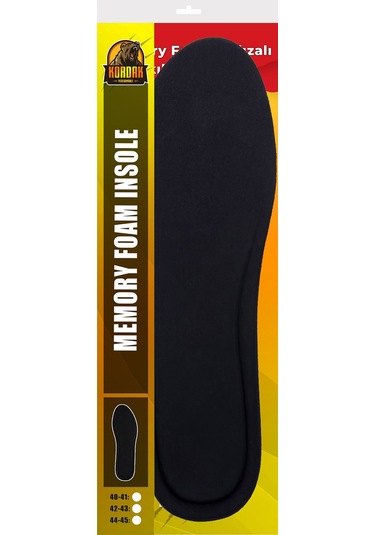Memory Foam Akıllı Hafızalı Tabanlık - Numaralı Yumuşak Taban