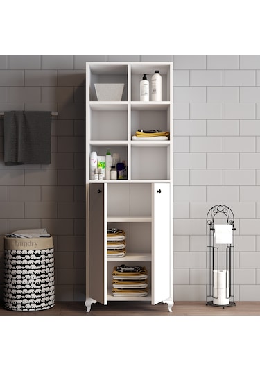 Moxen Mobilya Bdr1 Çok Amaçlı Dolap Raflı MXNBDR1001BYZ