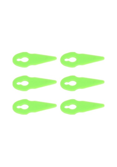 Ulzyvf Lebihmurah 4987 Çim Biçme Makinesi Bıçak Seti, Güvenli Plastik Bahçe Bıçakları Seti, Otlak İçin Uygun