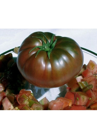 10+ Adet Siyah Domates Tohumu Black Krim Domates Sırık Tipi