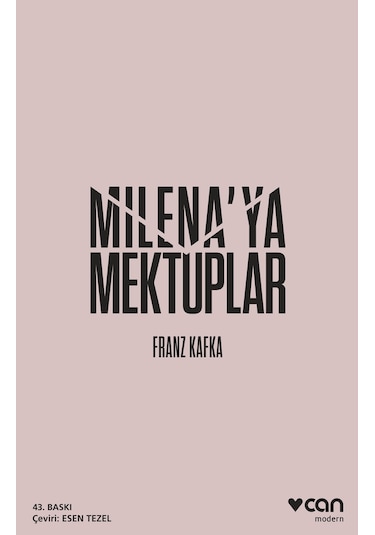 Milena'ya Mektuplar - Franz Kafka - Can Yayınları