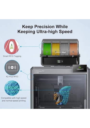 Urhanshop Creality Hyper Pla Rfid Very Peri Morumsu Mavi Filament 1.75mm 1kg