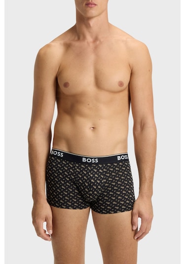 Boss Erkek Boxer 50554443 246 Siyah-haki-siyah Siyah-haki-siyah