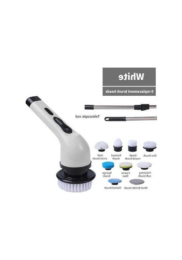 Createtech Temizleme Şekil. Kablosuz Gerici Fırçası Elektrikli Banyo Jw