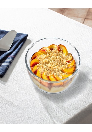 Madame Coco Cholet Büyük Boy Oval Borosilikat Cam Fırın Tepsisi Kase0000000055 Çok Renkli