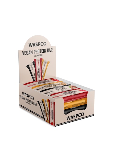 Waspco Vegan Protein Bar Karma Kutu 40 G x 12 Adet