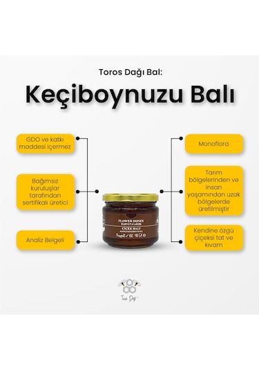 Toros Dağı Keçiboynuzu Balı 400 G