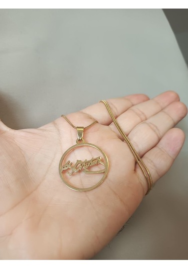 Mustafa Kemal Atatürk İmza Gold Renk 316l Paslanmaz Çelik Figür K