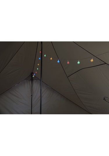 EasyCamp Moonlight Cabin Glamping 10 Kişilik Yüksek Aile Çadırı Yeşil