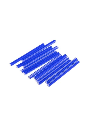 Soulader Bisiklet Tekerleği İçin Yansıtıcı Reflektör Çorap Dolgu, Güvenlik Amaçlı Bisiklet Aksesuarı, Mavi Renk Mavi