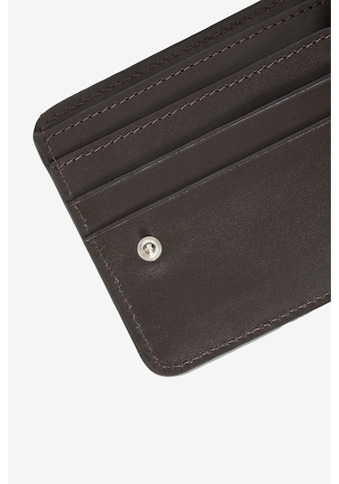 Erkek Kahverengi Deri Cüzdan Kahverengi