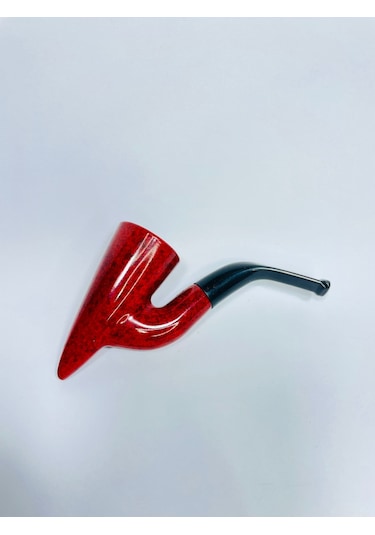 Alcan Marka Ahşap Görünümlü Sert Akrilik Pipo 10 CM HG712