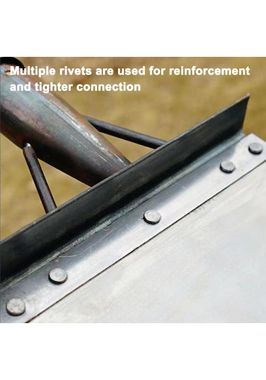 Neevoyu Çelik Multifonksiyonel Temizlik Pala - Gıda, Bahçe, Sokak İçin Dayanıklı, 30 Cm Uçlu Hızlı Kaldırma Aracı