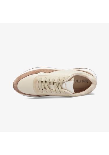 Nautica Erkek Bej Sneaker Renk Bloklu Nt519t Bej
