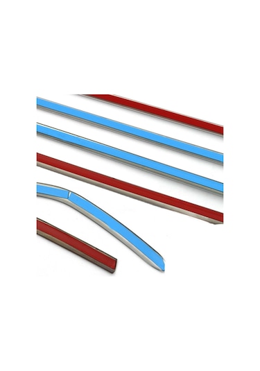 Ford Focus 3 Sedan Krom Cam Çerçevesi 2011-2013