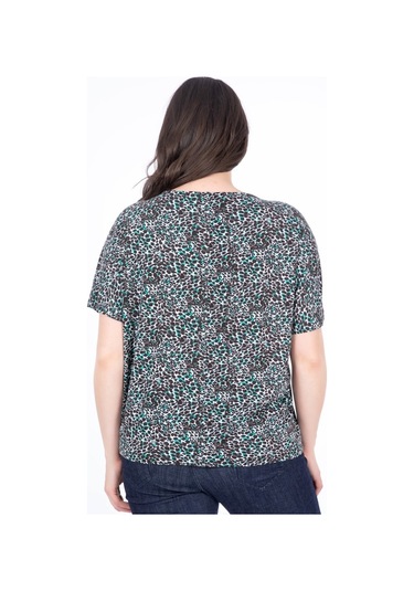 Düşük Kol Rahat Tişört (532254277)