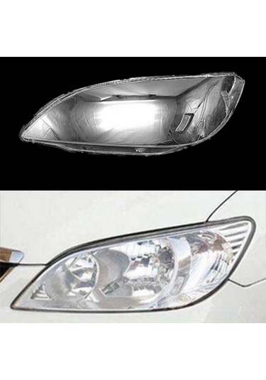 Synodicmonth Honda Civic 2003 2004 2005 İçin Araba Sağ Far Kabuğu Abajur Şeffaf Mercek Kapağı Far Kapağı