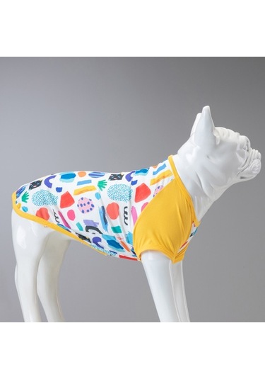 Art Küçük, Orta Ve Büyük Irk Köpek Tshirt