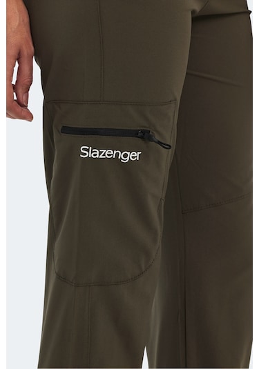 Slazenger Naoko 2 Li Set Kadın Eşofman Altı Siyah - Haki