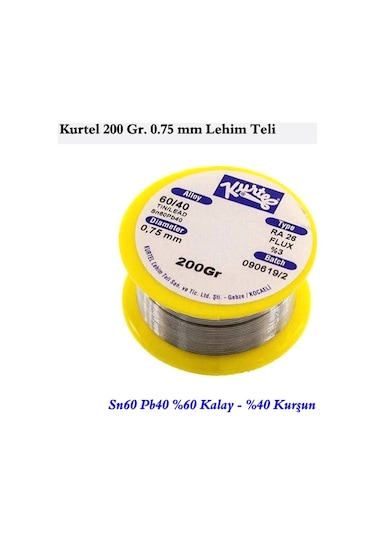 Kurtel 200 Gr. 0.75 mm Lehim Teli