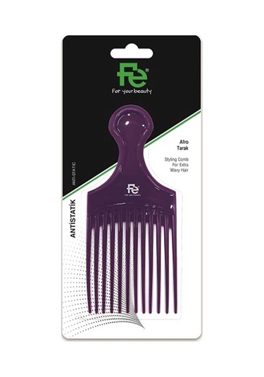 Fe FECH211 Afro Saç Tarağı Mor