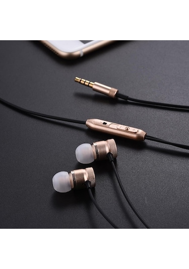 Ally Magic Saound Metal Piston Mikrofonlu Kulak İçi Kulaklık