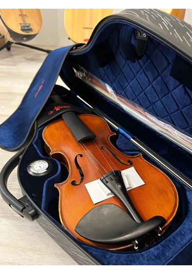 Karbonfiber Kutulu Profesyonel El Yapımı Keman