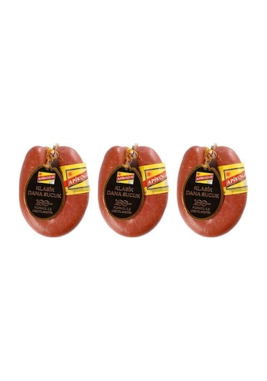 Apikoğlu Klasik Kangal Sucuk 3 x 450 G