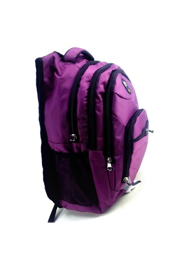 Lucky Bag Mor Genç Lise Ortaokul İlkokul Okul Çantası Günlük Çanta Mor