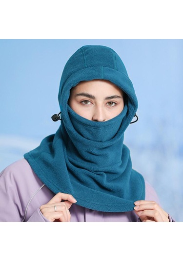 Suntek Kış Yürüyüşü Için Balaclava Termal Sıcak Mavi Mavi