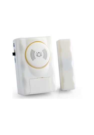 Neevoyu Ws-01 Model Ev Ofis Dükkan Kablosuz Pencere Kapı Alarm Sensörü 90db Sesli Giriş Koruma Cihazı