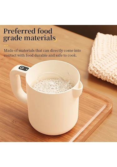 Elmpaly Beige Ev Tipi Küçük Filtreli Çok Amaçlı Elektrikli Yumurta Çırpıcı Pilav Karıştırma Makinesi Diğer
