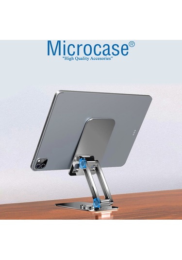 Microcase AL3758 360 Döner Uzayabilir Masaüstü Telefon Tablet Stand Metal
