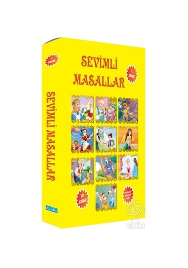 Sevimli Masallar Seti - 10 Kitap Takım- Parıltı Yayınları