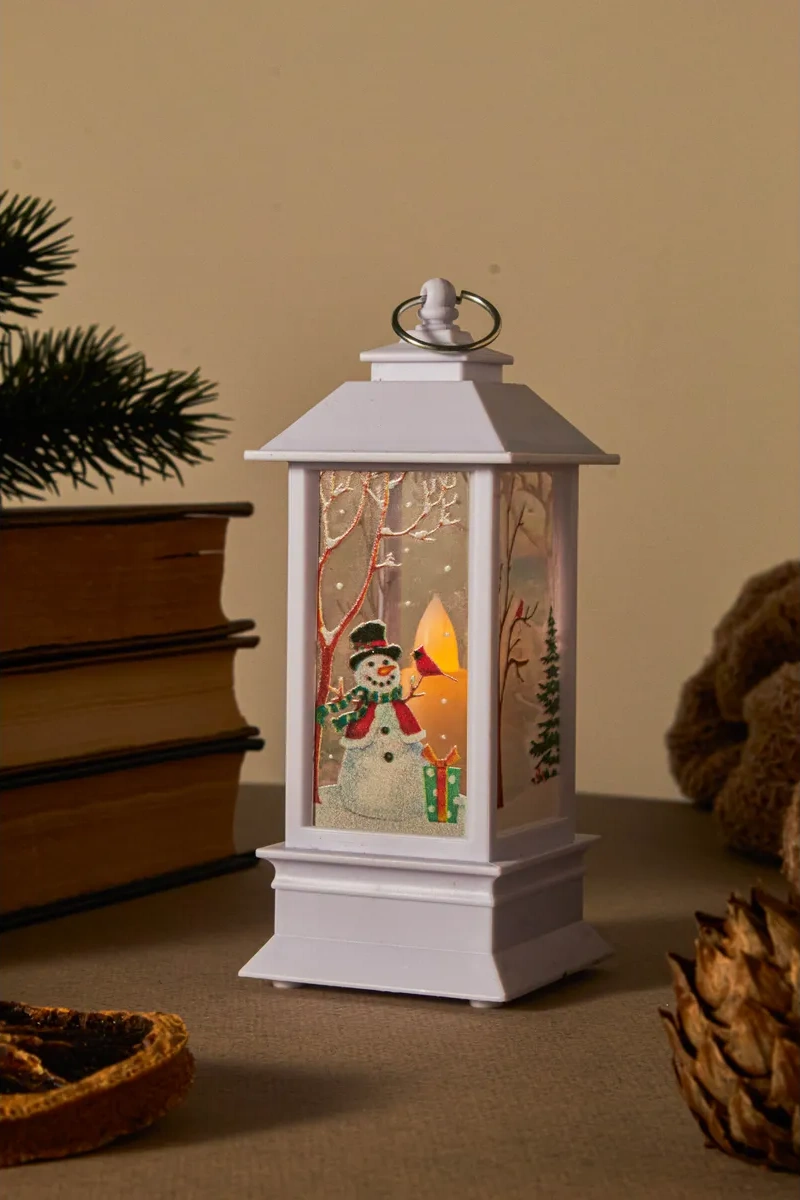 Happy New 2024 Yılbaşı Dekoratif Işık Feneri 4 Adet 182618678 0