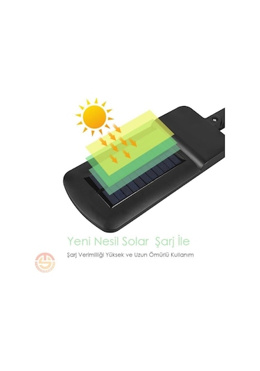 Technosmart 8 Gözlü Solar Güneş Enerjili Bahçe Aydınlatma Sokak L
