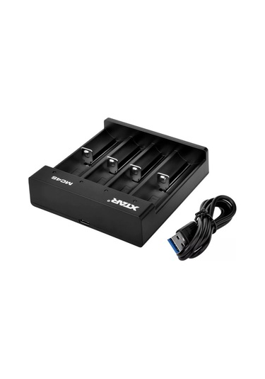 Xtar Mc4s 4 Lü Taşınabilir Li-ion/ni-mh Pil Şarj Cihazı