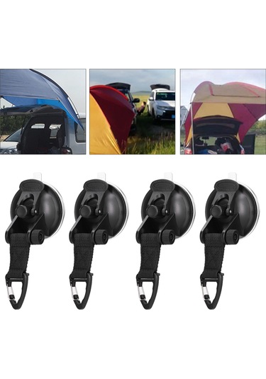 Kangvka 4 Adet Araç İçin Süngerli Çekiç, Abs+silikon Malzeme, 20kg Yük Taşıma, Dış Mekan Ve Ev Kullanıma Uygun, Kolay Kurulum Diğer