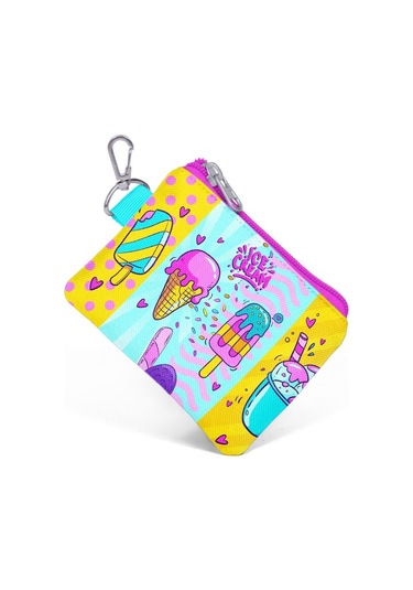 Coral High Mixed Dondurma Bozuk Para Çantası - Kız Çocuk