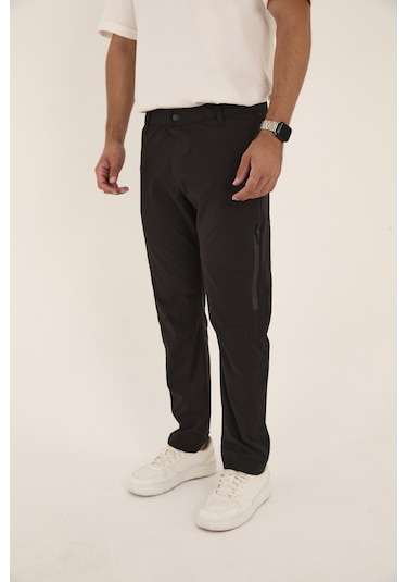 Camp531 Outdoor Tactical Su İticili Likralı Yazlık Erkek Taktik Pantolon Siyah