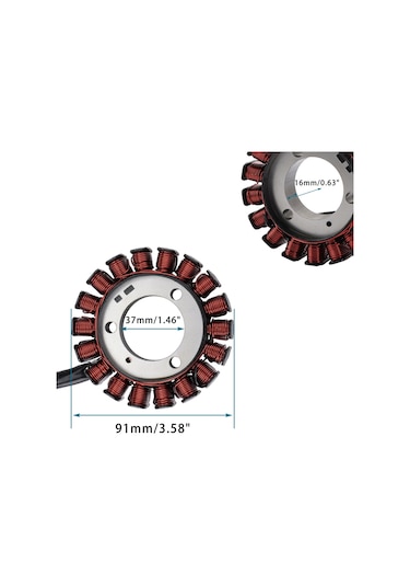 Kangfufeng Yamaha Mt125 Mt-125 Abs Wr125 İçin Motosiklet Stator Bobini