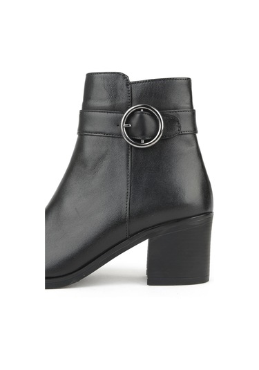 Ziya, Kadın Hakiki Deri Bot 1531020z301 Siyah 1531020z301 000 Siyah