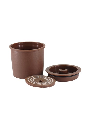 Şeffaf Ve Kırmızı Doldurulabilir Kapsül Kahve Fincanları Uyumlu Illy Makineleri Dolum Kahve Filtresi